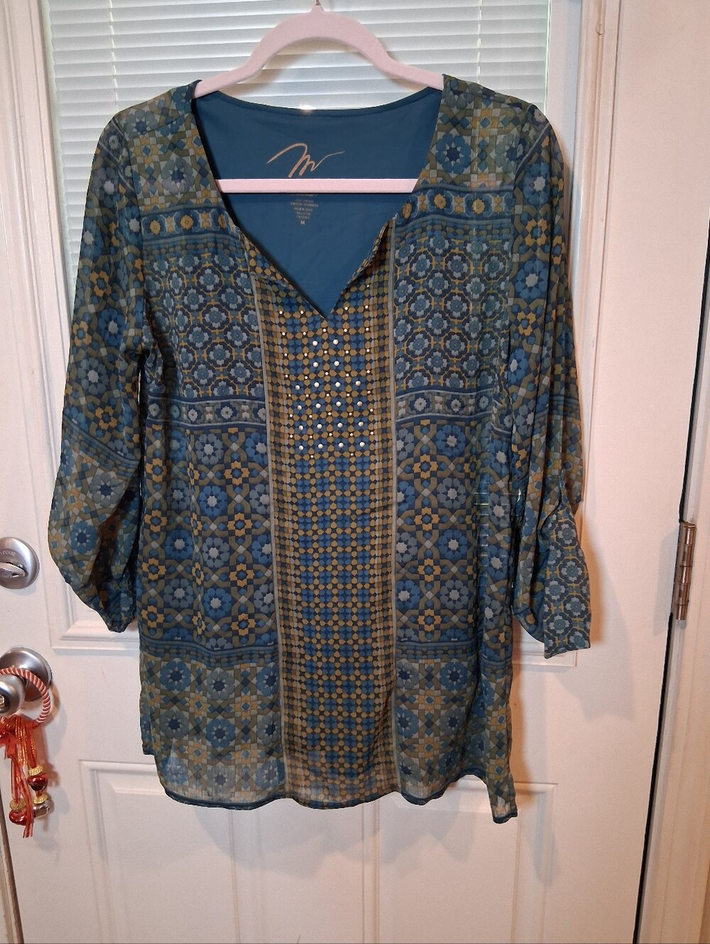 sku302. Miracle Teal Activewear Top